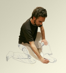 亦真亦假-国外手绘素描与现实结合超逼真的4D三维创意图