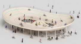 自行车俱乐部-荷兰工作室NL建筑师设计的屋顶