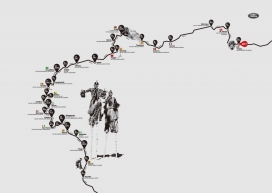 路虎汽车2012日历平面广告