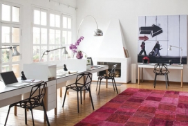 写字楼的办公桌系列