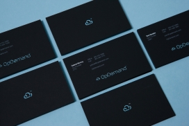 opdemand企业清爽大气名片设计欣赏