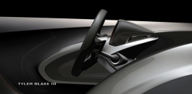 Ford汽车内饰设计-美国Tyler Blake设计作品