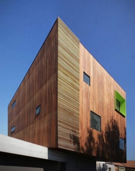 澳大利亚建筑设计师Michael Ong作品-三角形两层木屋