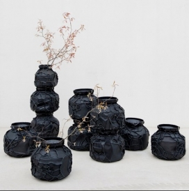 荷兰设计师Pepe Heykoop-Zai印度孟买最贫穷区域创建的不锈钢花瓶