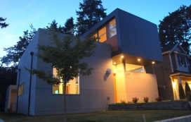 西雅图四个家庭的私人平静避难所房屋建筑