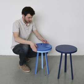 法国设计师Paul Menand-家居圆凳子
