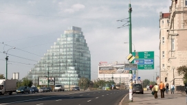 荷兰建筑师MVRDV作品-像一个巨大交错楼梯的18层高的塔