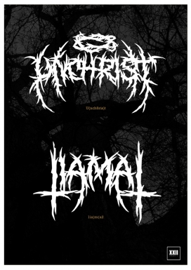 XXII TotalDeath带刺的字体设计-德国汉堡Doubletwo设计工作室作品