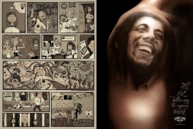 Tattoo Saloon纹身沙龙平面广告