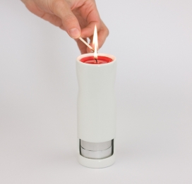 Partou蜡烛台-米兰设计师amir alizade作品