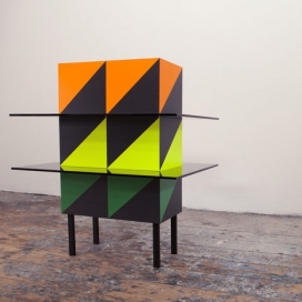 图形模式和双向镜面玻璃-英国皇家艺术学院设计