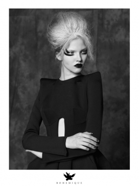 俄罗斯AyDan Kerimli摄影师黑白人像作品