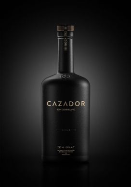 法国设计-Cazador朗姆酒品牌包装设计-*试图捕捉到这瓶酒的精神精髓 我命名，标识