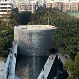 深圳南山区婚姻登记中心圆柱形建筑