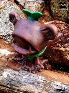 DRIAD木雕犀牛玩具设计-印尼Bowo Baghaskara设计师作品