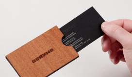 爱斯基摩人名片品牌设计-俄罗斯Pavel Emelyanov设计师作品