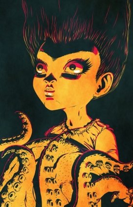 墨西哥Rafahu插画师作品