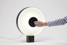 PHASES-圆形台灯设计欣赏-法国兰斯Ferréol Babin设计师作品