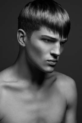 百变男人造型黑白人像-阿根廷布宜诺斯艾利斯Sebastian Bar时尚摄影师作品