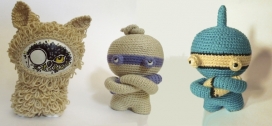 胸有成竹-toys针织毛绒玩具-白俄罗斯戈梅利Olga Khatkovskaya玩具制造是师作品