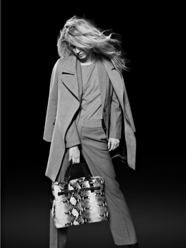 REISS高端高街时装品牌黑白人像-英国BRANDAMMO摄影师作品