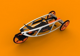 SEON TRIKE三轮车设计-墨西哥Luis Cordoba设计师作品