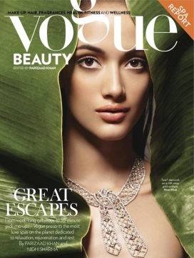 Angela Jonsson-美容杂志Vogue封面设计