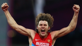 奥运跳高冠军ivan-ukhov伊万狂欢壁纸