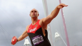 蓄势待发-铁饼奥运大力士冠军Robert Harting罗伯特哈廷壁纸