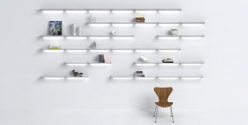 2毫米厚的铝板平板壁挂空间-比利时列日Emmanuel Gardin设计师作品