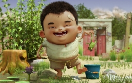 爆笑短发哥-数字卡通CG人物角色设计