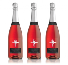 Canal Grando酒包装-图形设计的灵感来自于一个螺旋形的