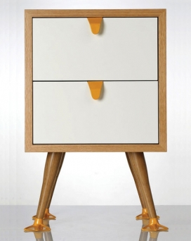 鸭蹼抽屉柜子-葡萄牙Galula家居设计师作品