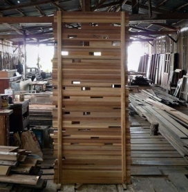 曼谷室外淋浴房-木制屏风公寓，泰国Architectkidd建筑师作品