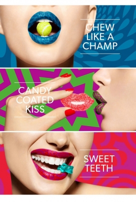 Sugarpova粘性酸味糖果包装