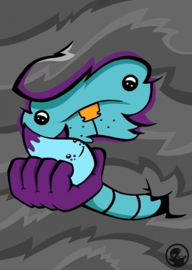 Shuffle & Drop-奥地利维也纳Roar with Lukas玩具插画师作品