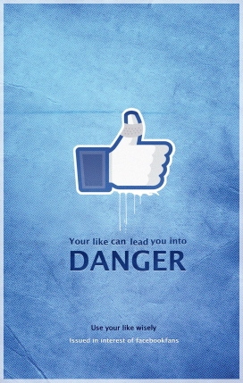 Facebook-脸谱平面广告，象你一样明智地使用