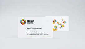 俄罗斯Osnova保险公司品牌设计，一个大胆的配色方案和设计-纽约Olga Balina设计师作品