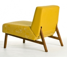 多功能可换软垫座位的沙发椅子-多伦多608设计作品