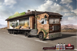 Kendall肯德尔润滑油平面广告