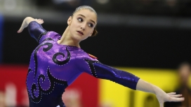 国外阿利亚mustafina奥运体操运动员