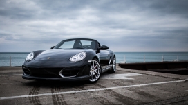 高清晰保时捷Boxster Spyder跑车壁纸