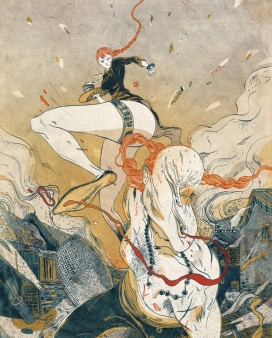 Asian & Action插画作品-美国Victo Ngai插画师作品