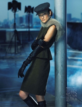 一个女人的权力-日本时尚绪方贞子人像