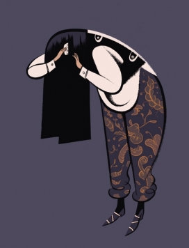 新纽约客插画-美国纽约Roman Muradov插画师作品