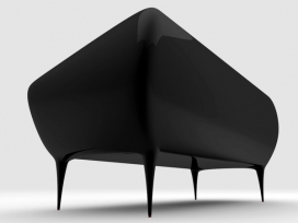 圆环沙发-墨西哥Camilo A. R.Marquez家居设计师作品