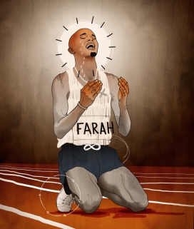 GOLDEN体育插画-英国Tobias Hall插画师作品