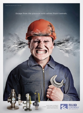 Fluid Controls工具产品平面设计