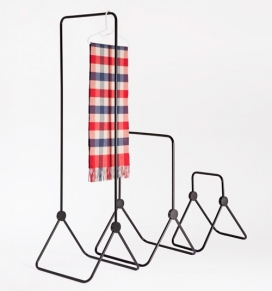 挪威设计师Strek设计的集体多功能灯具容器支架