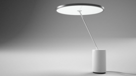 圆形的LED台灯-美国芝加哥MINIMAL设计工作室作品